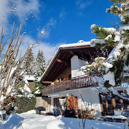 Half Chalet With Garden & Balcony - 2' To Ski Bus Laax Exterior foto
