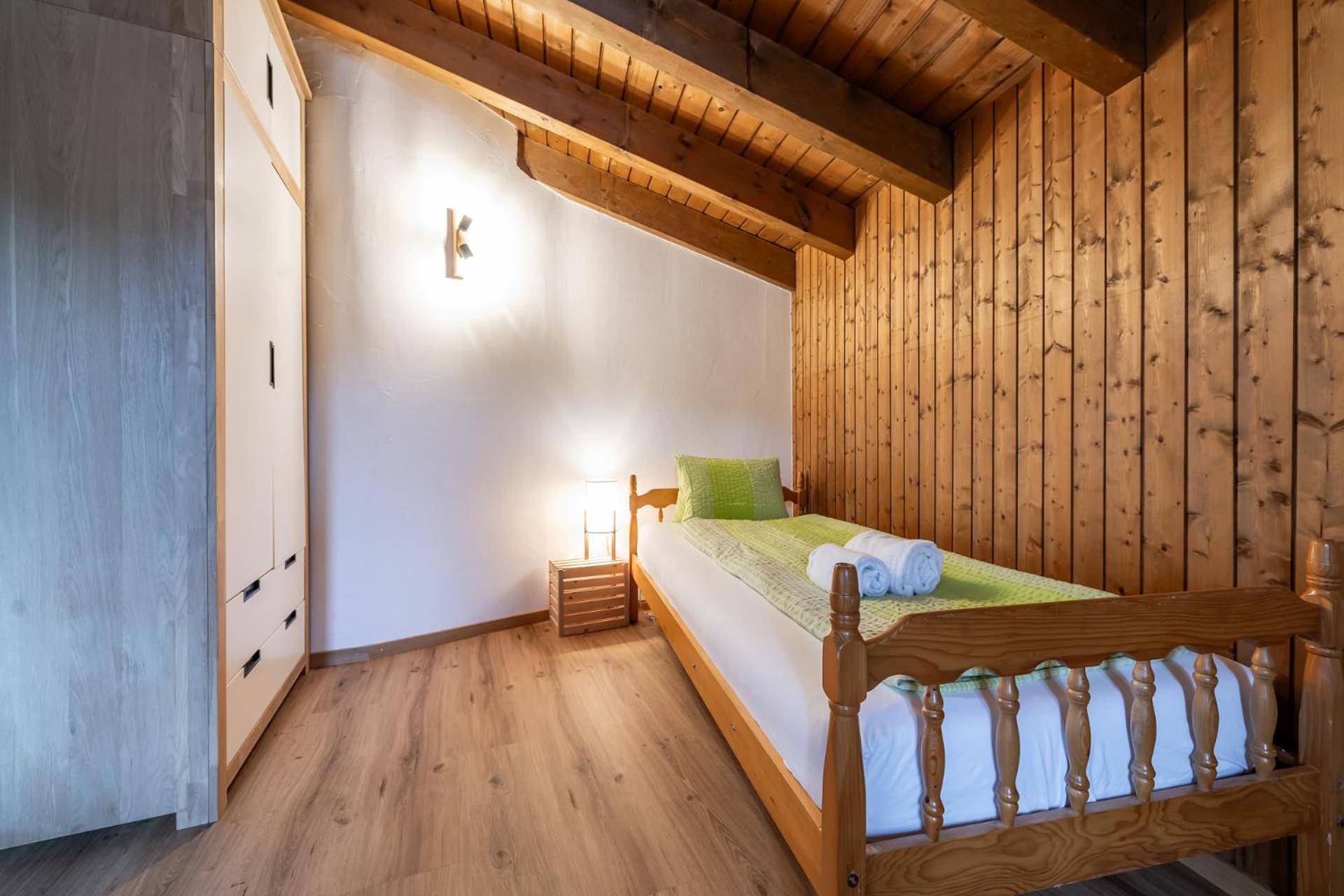 Half Chalet With Garden & Balcony - 2' To Ski Bus Laax Exterior foto
